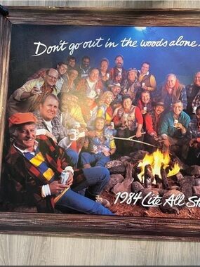 Miller Lite All Star 1984 Poster